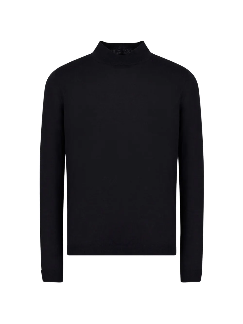 Giorgio Armani mock-neck sweater - Blau