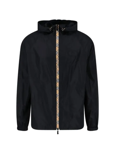 Burberry check-detail jacket