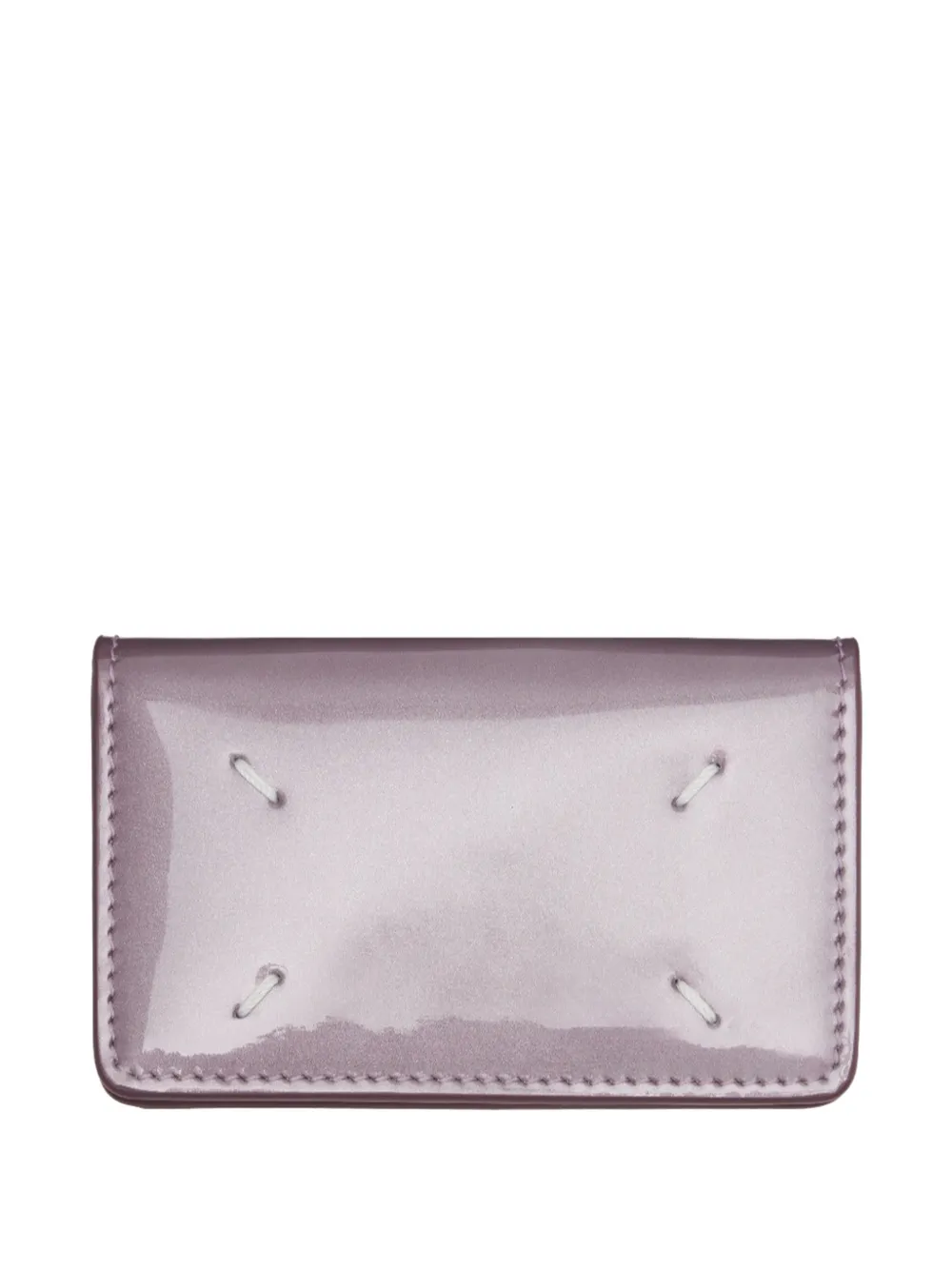 Maison Margiela Four Stiches clip card holder - Viola