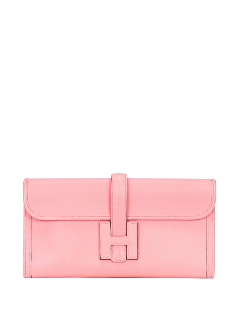 Hermès Pre-Owned Jige Elan clutch bag - Rosa