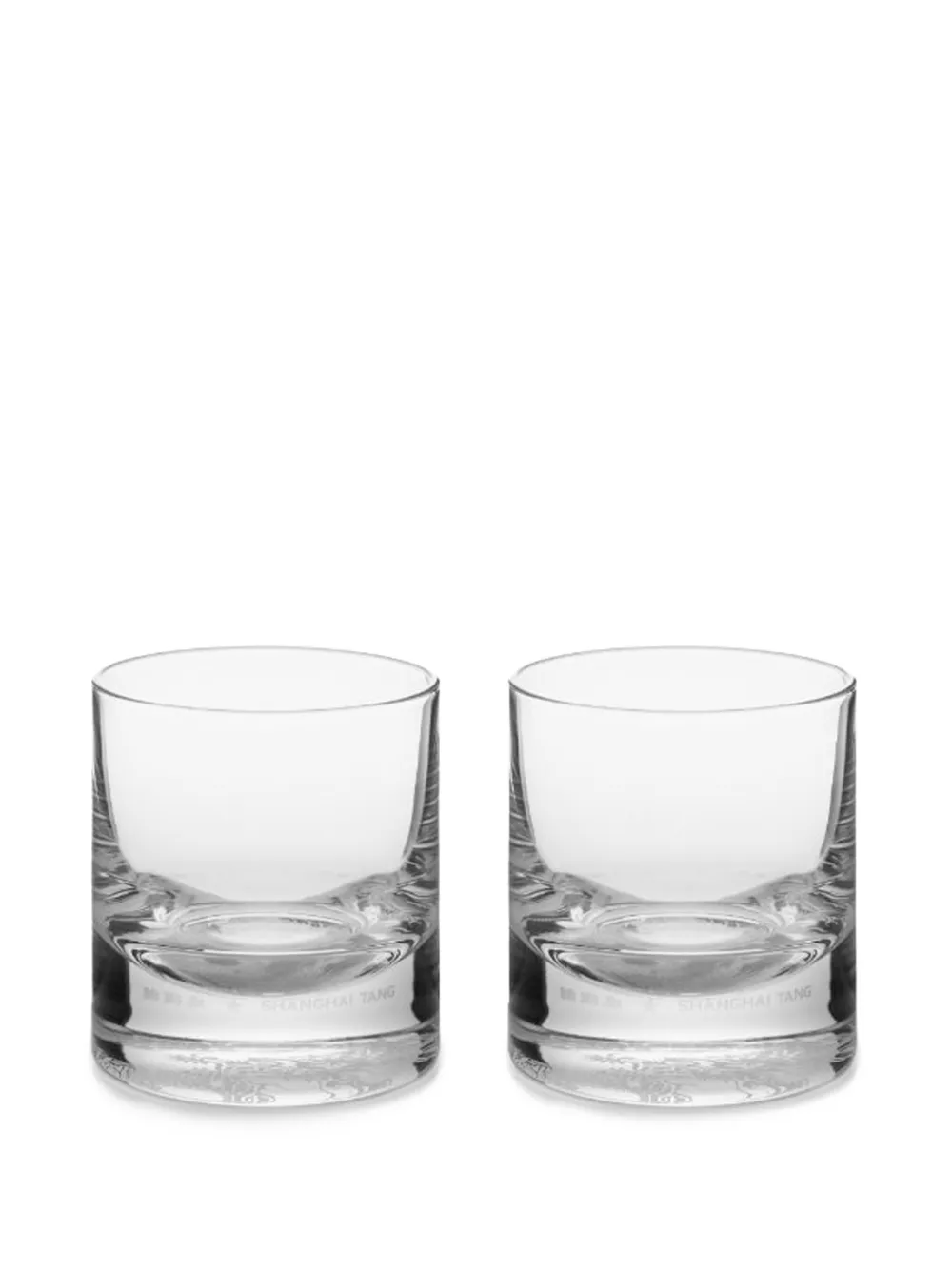 Shanghai Tang Tang Dragon whiskey glass - Bianco