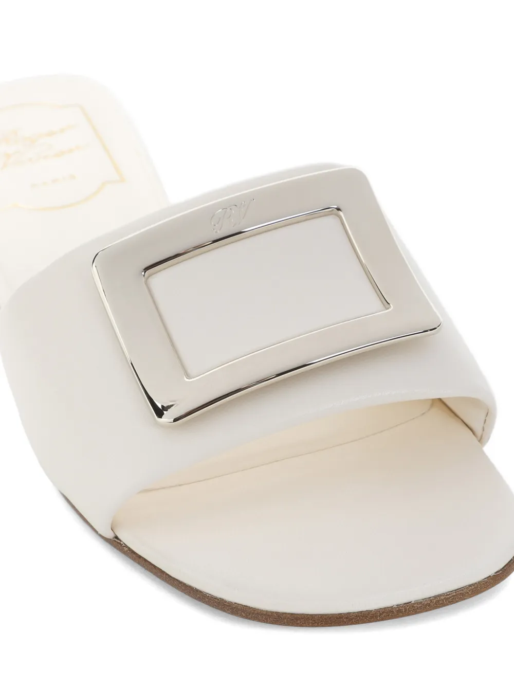 Rv Padded Leather Mules