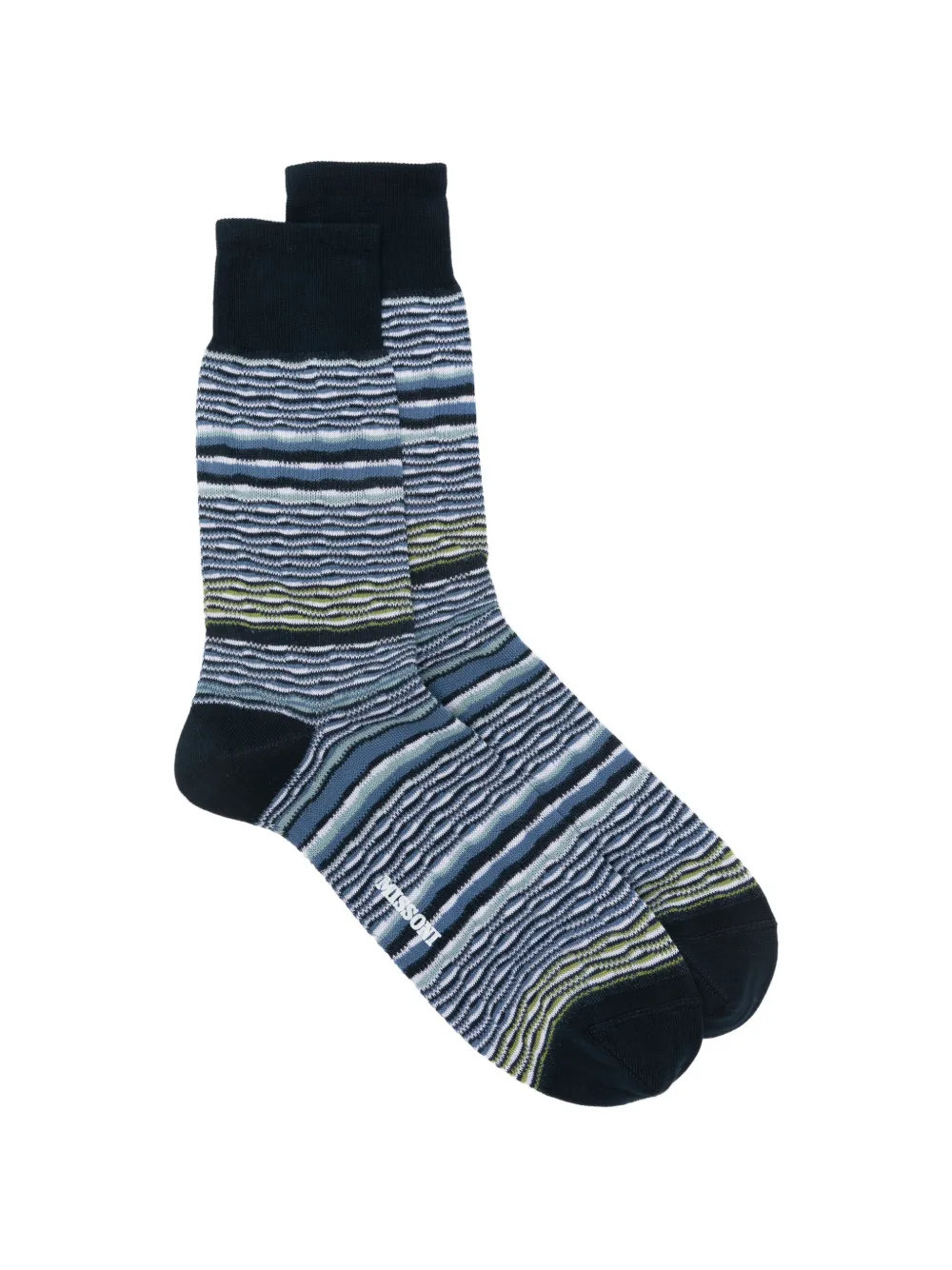 Missoni striped socks - Blu