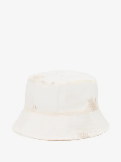 OUR LEGACY embroidered-floral bucket hat