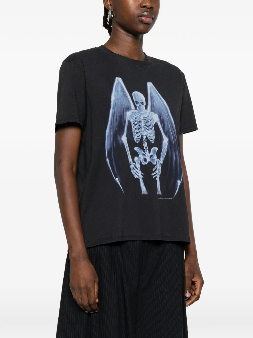 OUR LEGACY T-shirt met grafische print Zwart