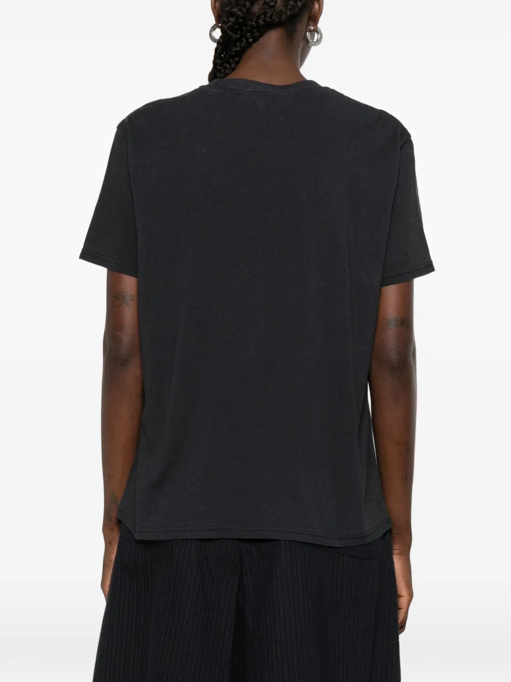 OUR LEGACY T-shirt met grafische print Zwart