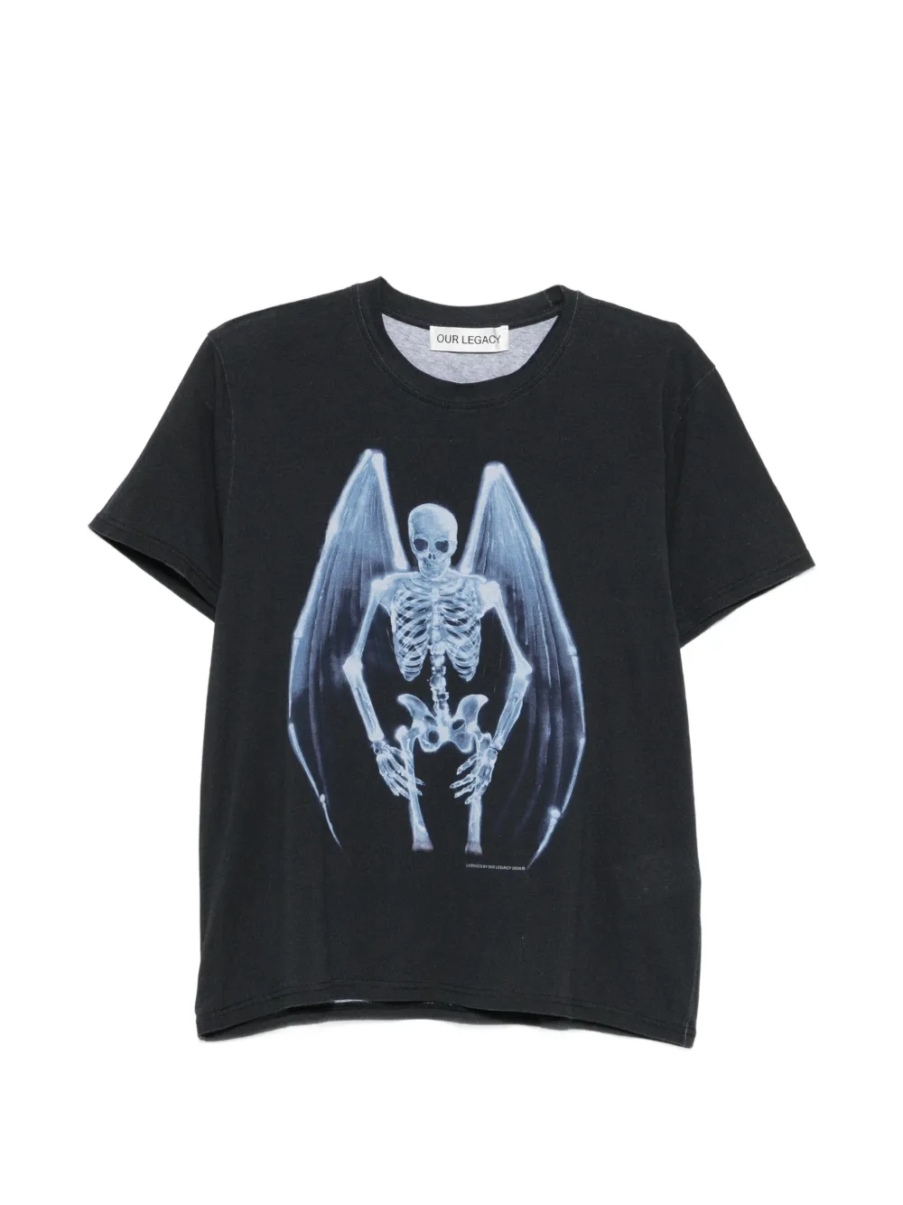 OUR LEGACY graphic-print T-shirt - Nero