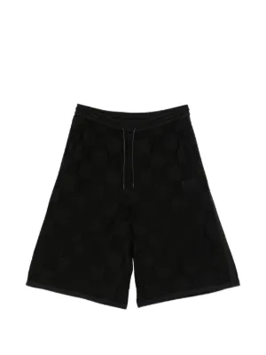 Rick Owens DRKSHDW Wide Pusher ショートパンツ | ブラック | FARFETCH JP
