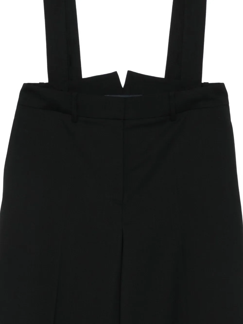  Juun.j Suspenders Palazzo Pants - Black 