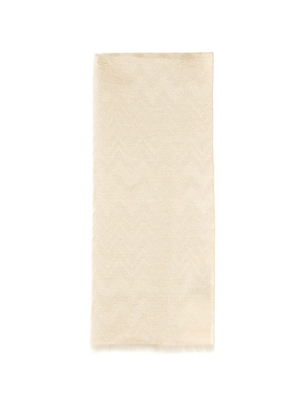 Missoni zigzag scarf - Nude