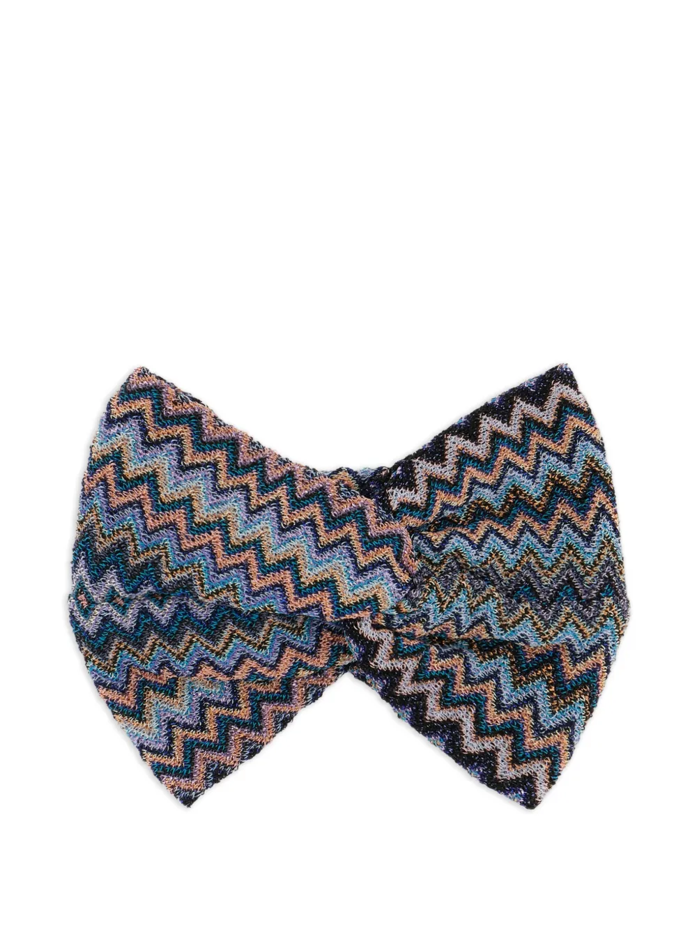  Missoni Knotted Headband - Blue 