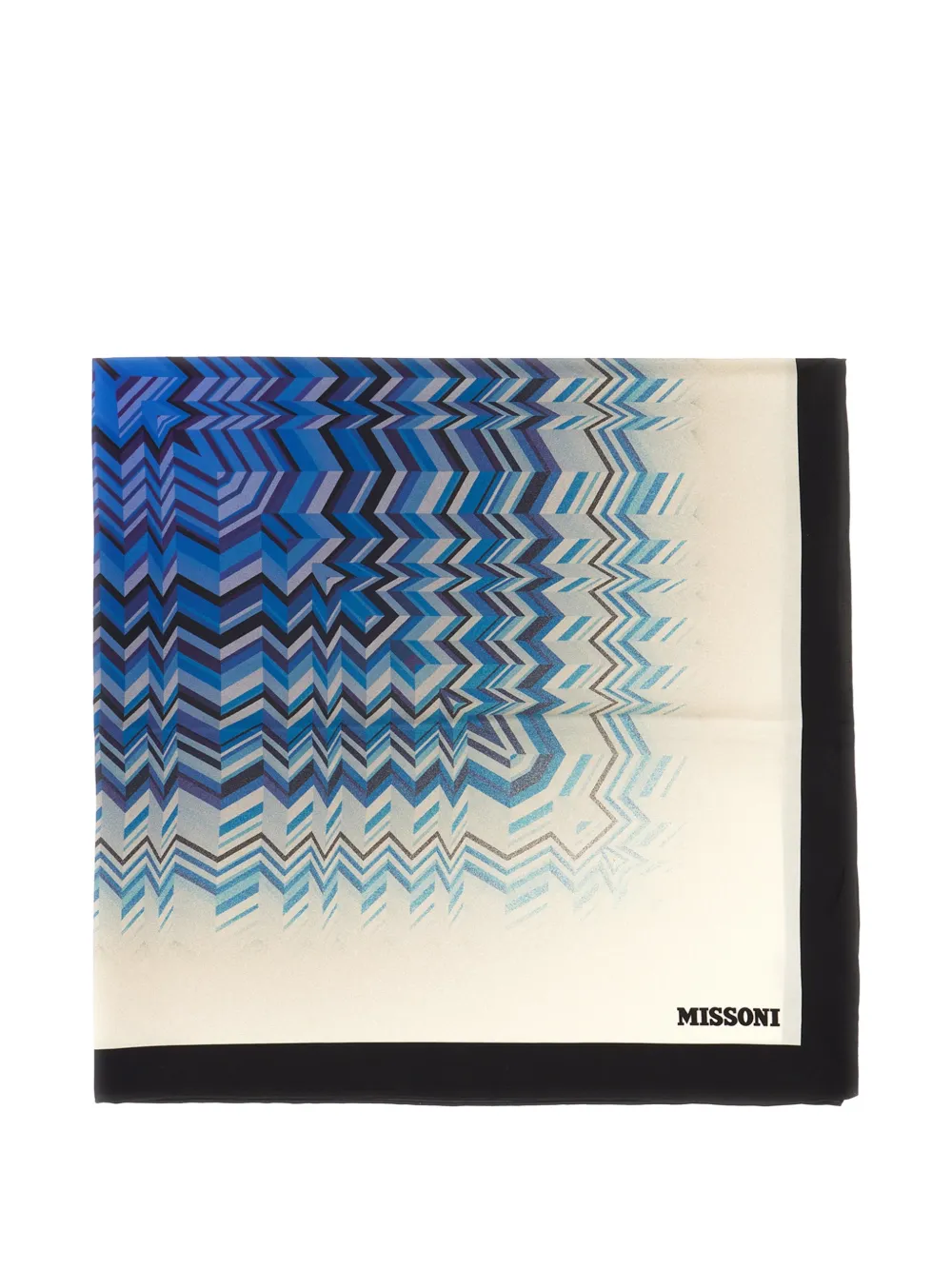 Missoni geometric print scarf - Toni neutri