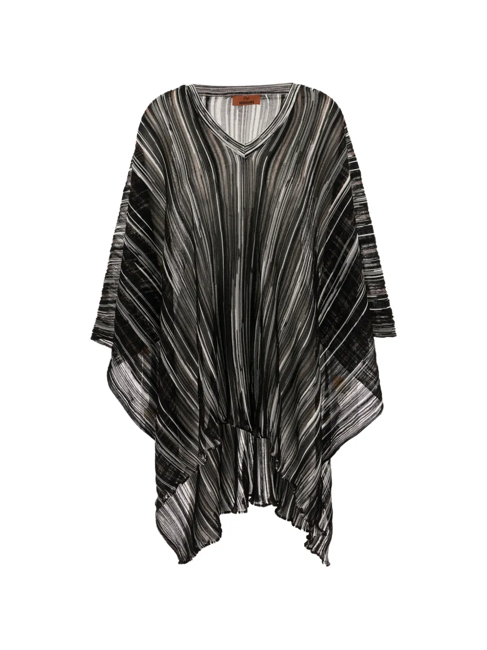 Missoni striped V-neck sweater - Black