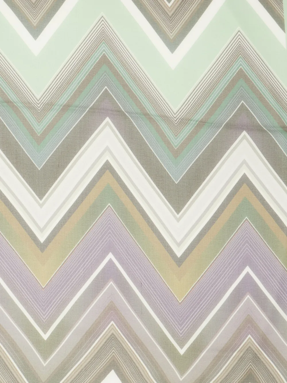 Missoni Sjaal met zigzag-print Grijs