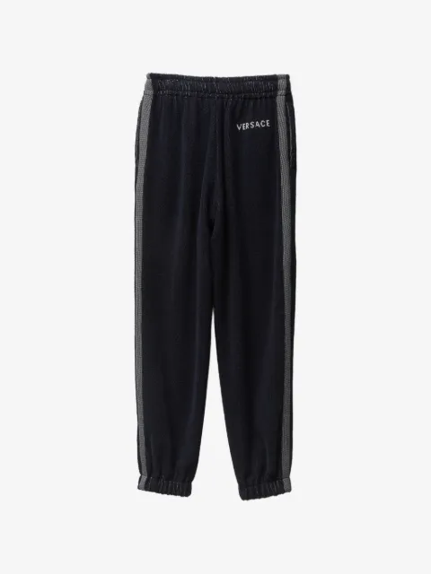 Versace Home cotton-terry jacquard sweatpants