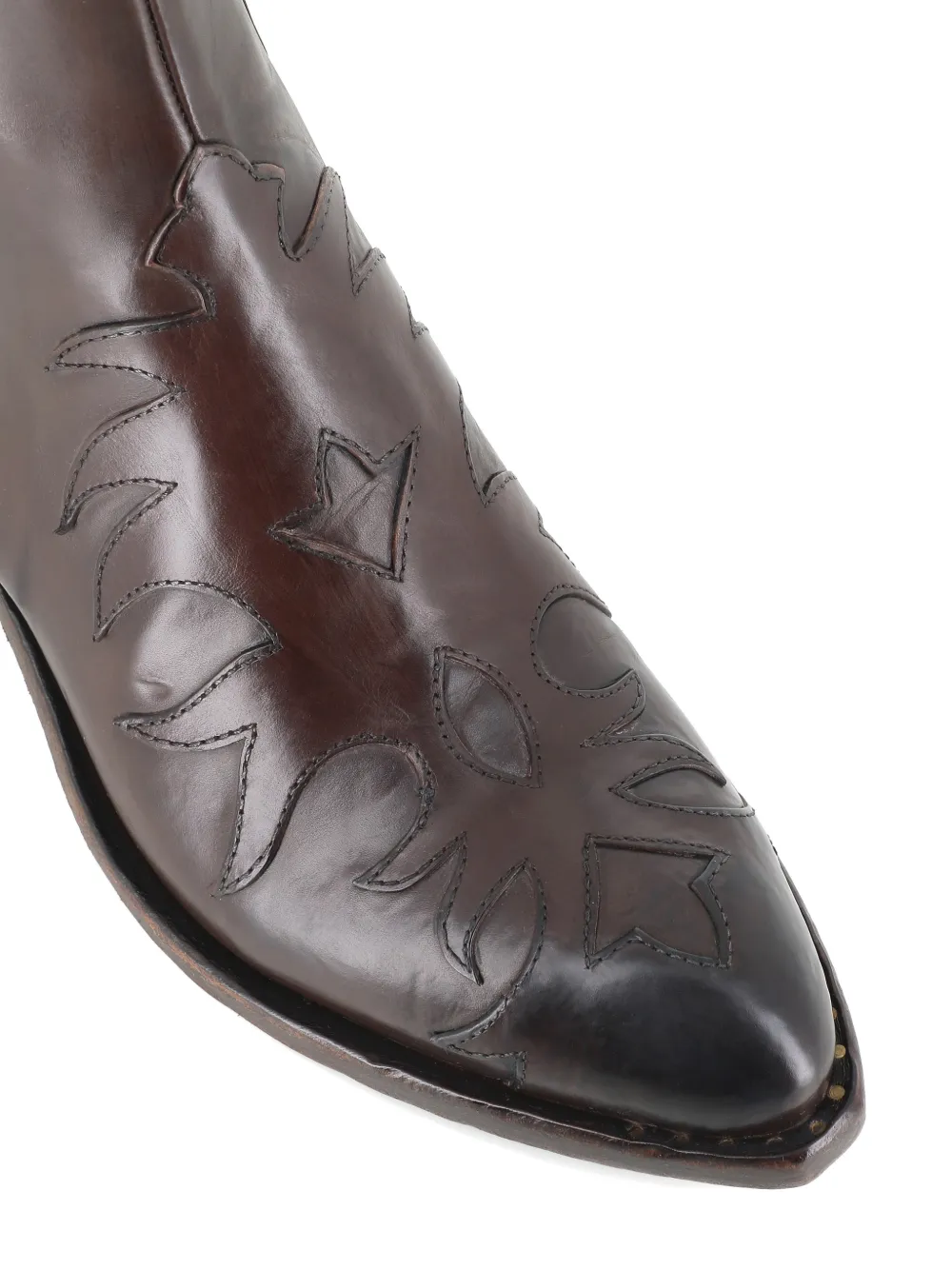 Sartore patterned leather boots Bruin