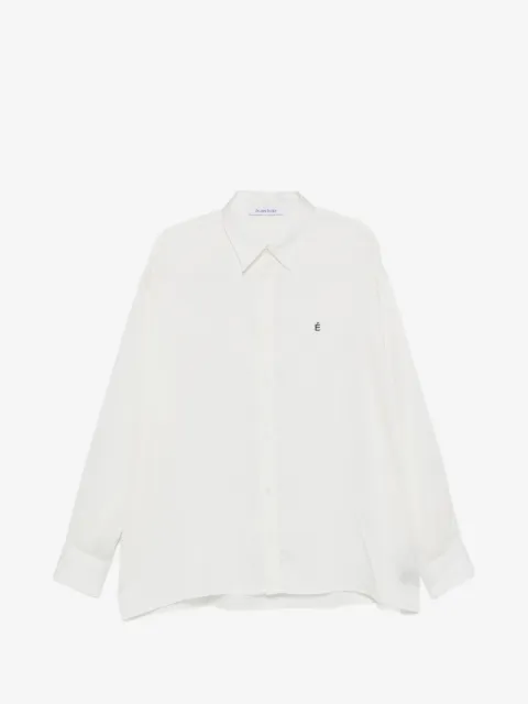 Études Studio camisa oversize con logo bordado