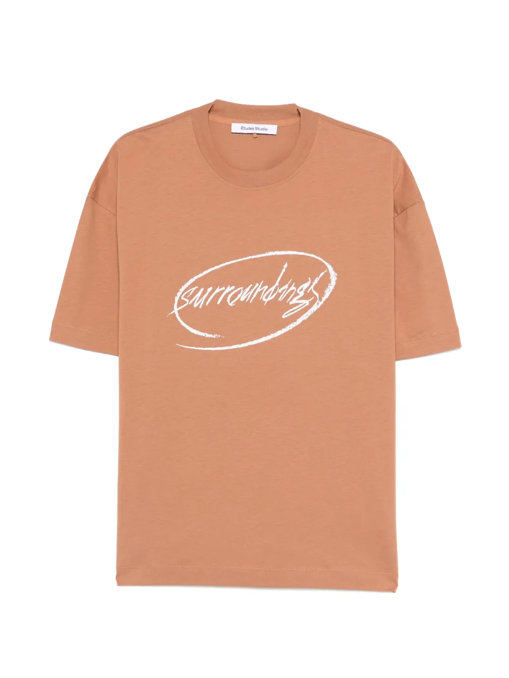 Etudes Studio Surroundings T-shirt In Brown
