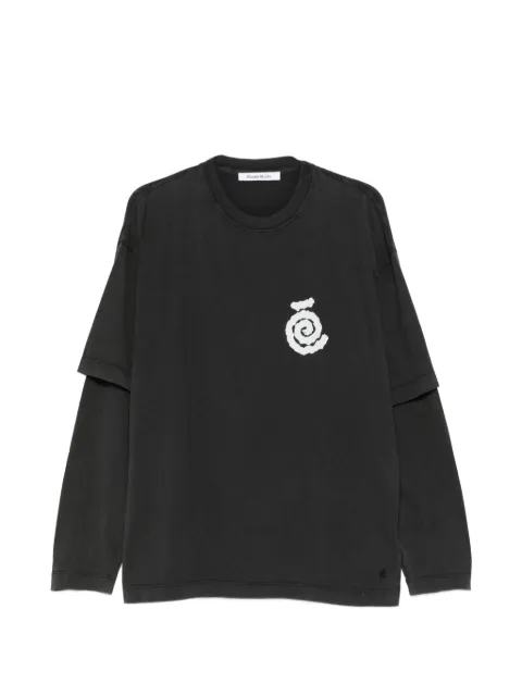 Études Studio double-sleeve spiral T-shirt
