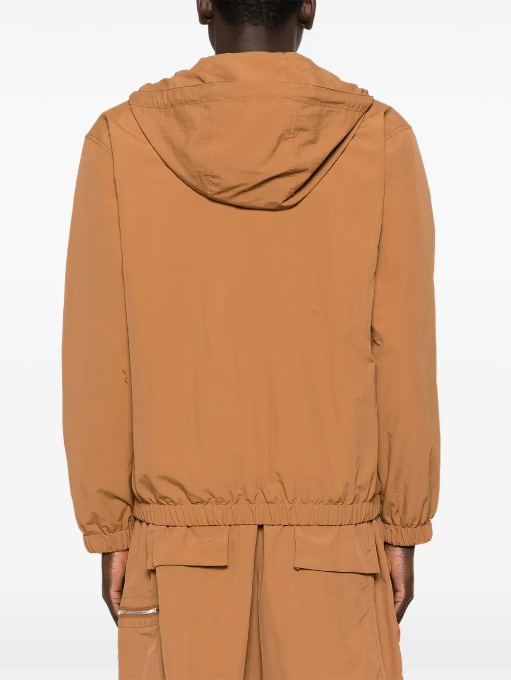 Zip-Up Hooded Windbreaker