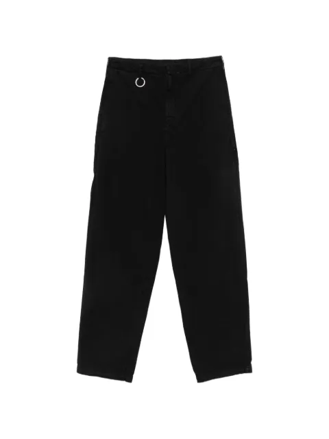 Études Studio zip-detail chino trousers
