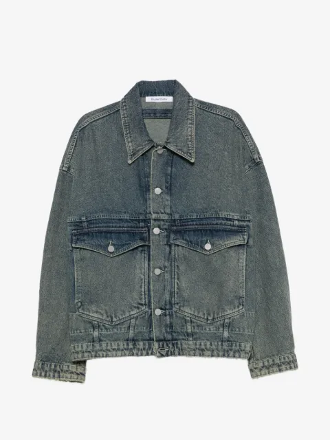 Études Studio frayed-detail denim jacket