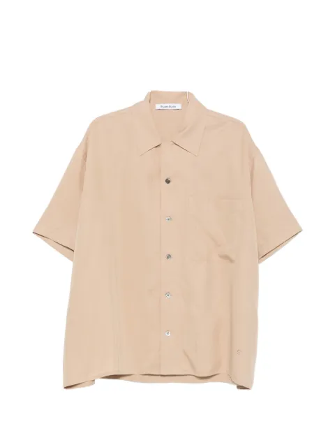 Études Studio buttoned short-sleeve shirt