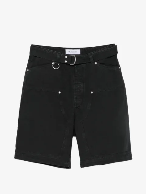 Études Studio belted carpenter shorts
