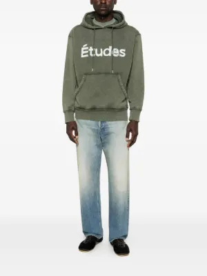 Etudesエチュード新品メンズパーカーL ロゴ 68410円 Études - エチュード】Klein Etudes Hoodie / Black(パーカー/ブラック