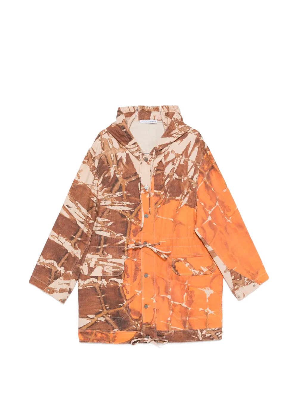 Etudes Studio X Maia Ruth Lee Hooded Coat In Brown