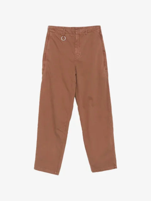 Études Studio zip-detail chino trousers