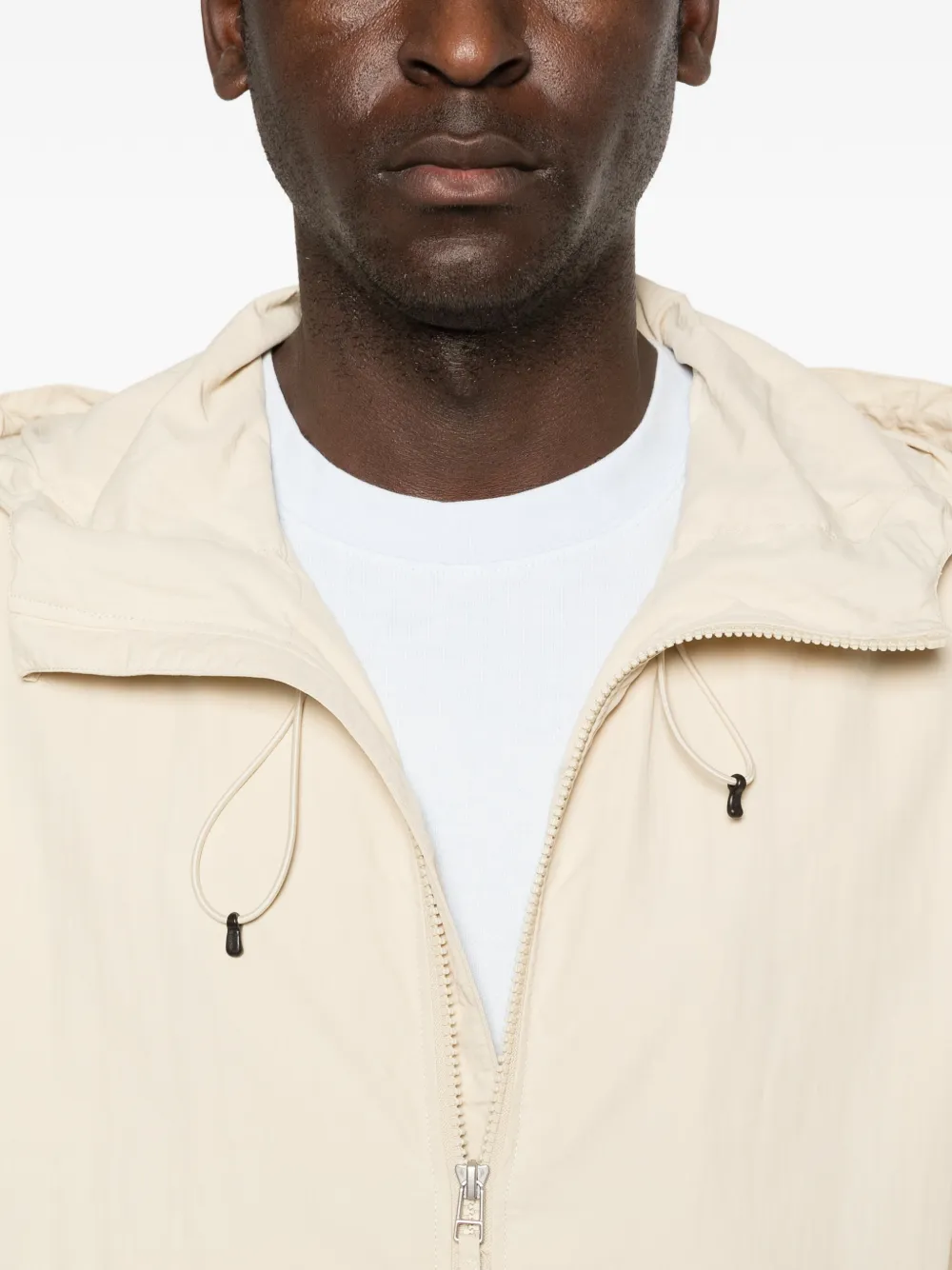 Études Studio Windjack met rits Beige