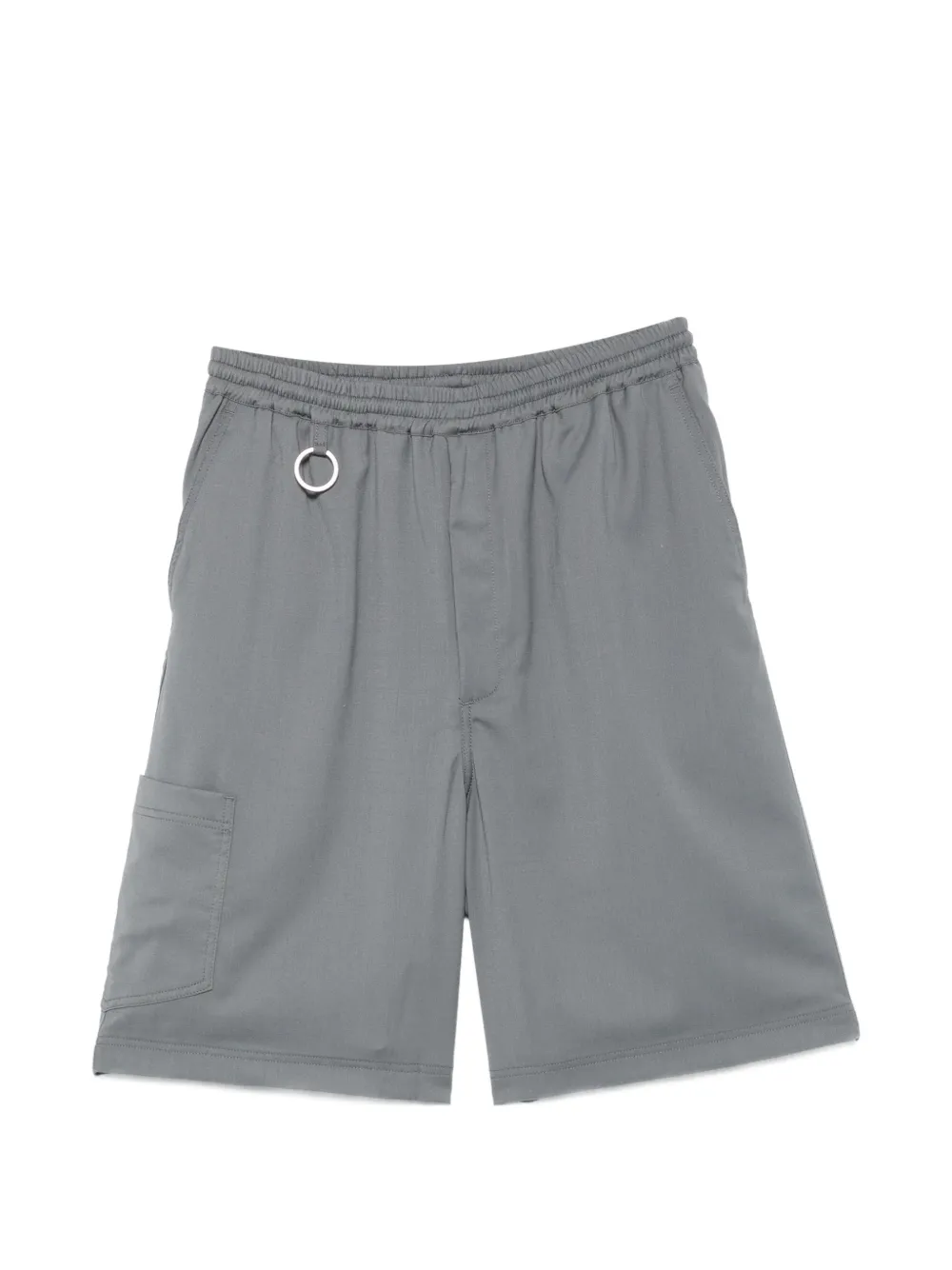 Études Studio Comfort elasticated-waistband shorts - Grigio