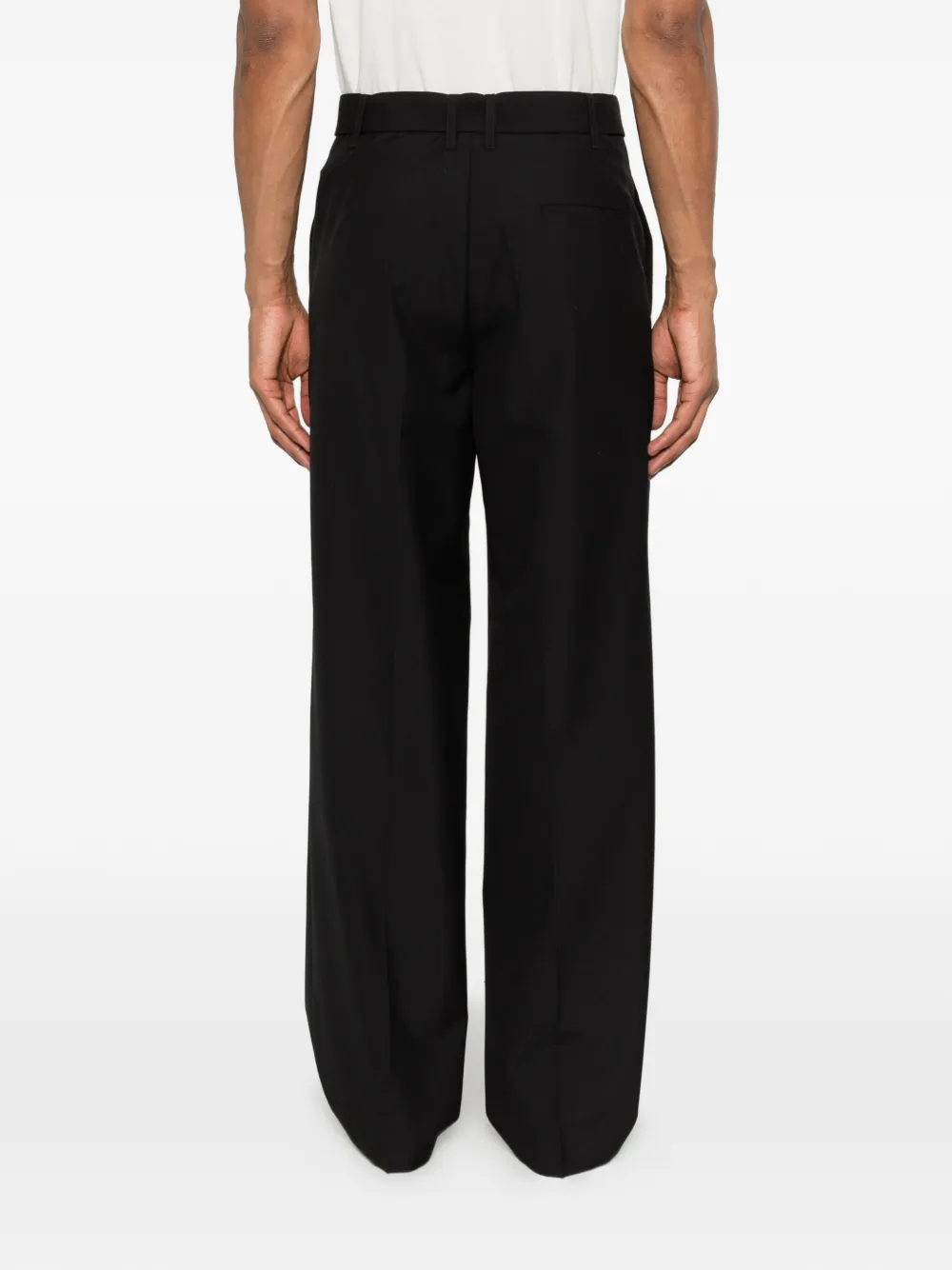 Études Studio Pantalon met ringdetail Zwart