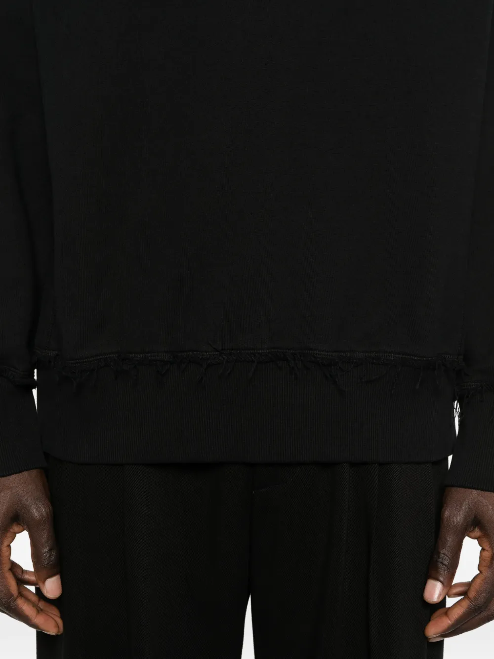 Études Studio x Andy Warhol sweater met bananenpatch Zwart