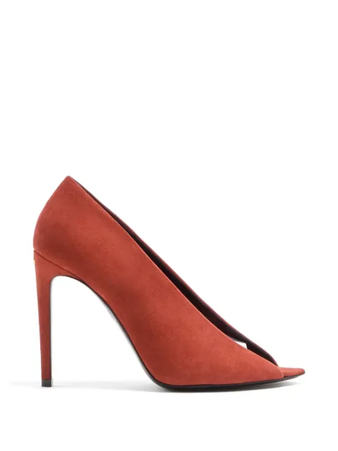 Valentino Garavani open-toe révélé suede pumps 105mm