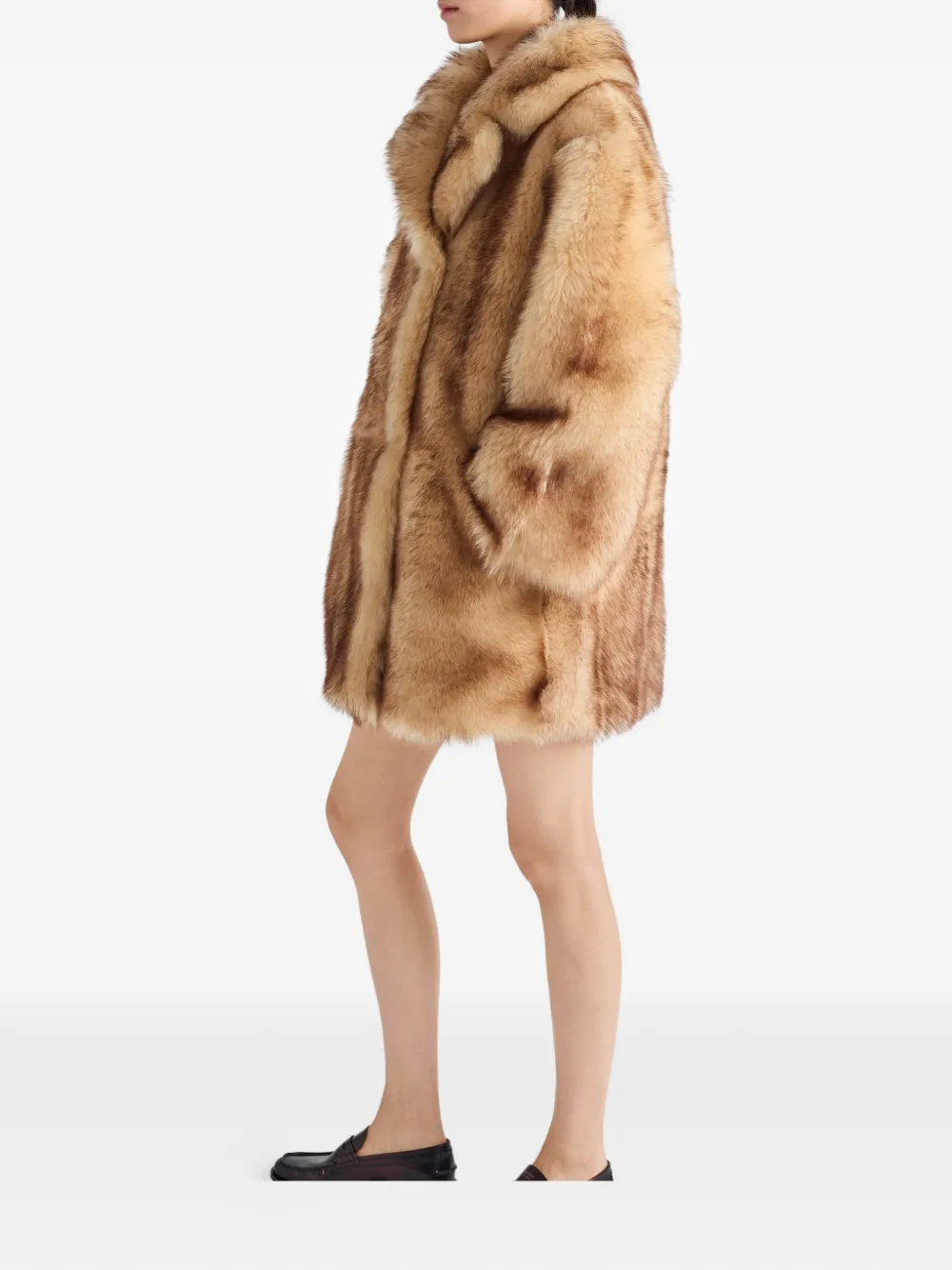 Prada Lammy coat Bruin