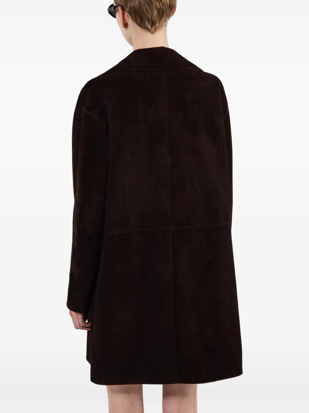 Prada Suède jas Bruin