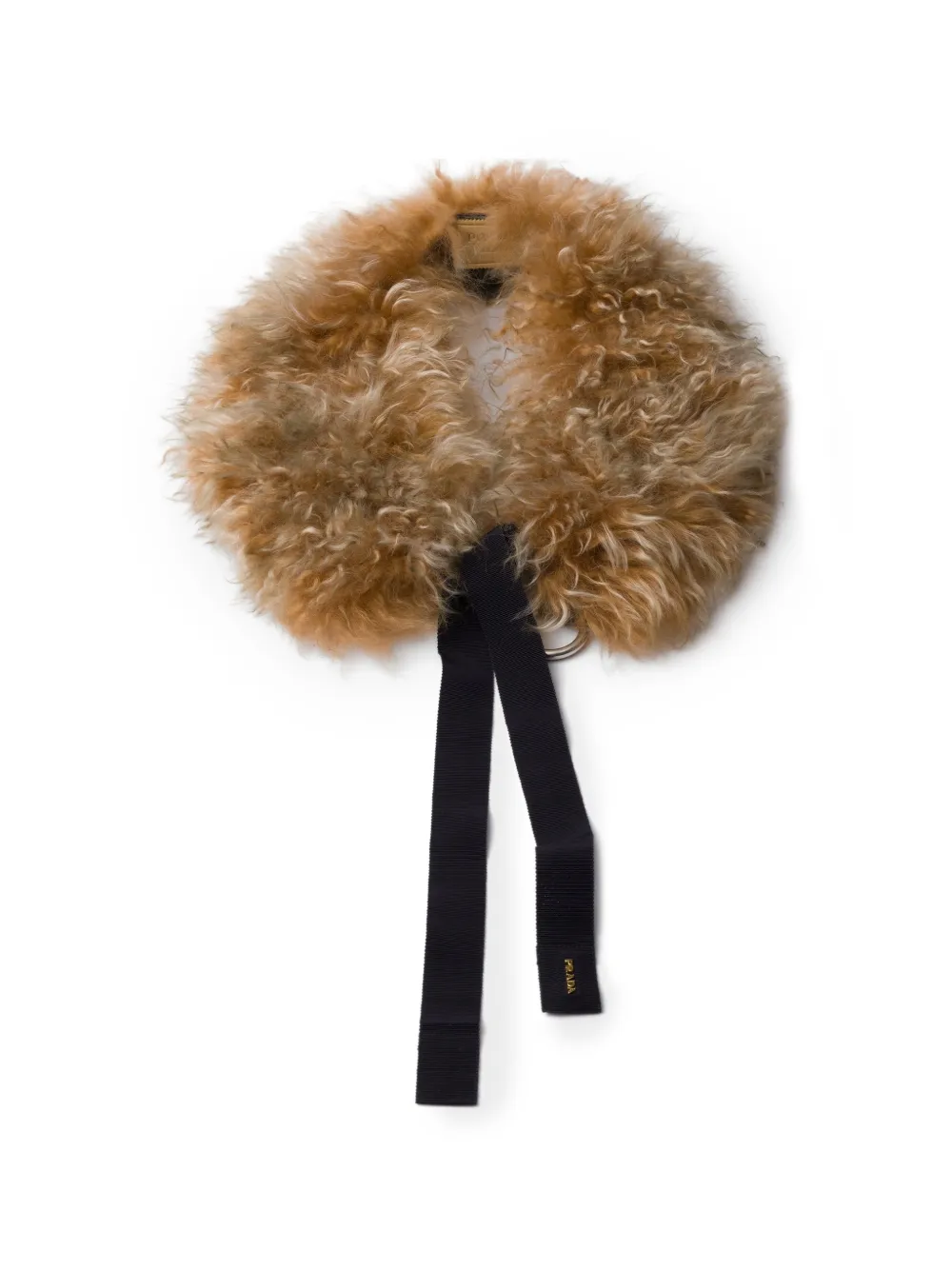 Prada Colletto in shearling - Toni neutri