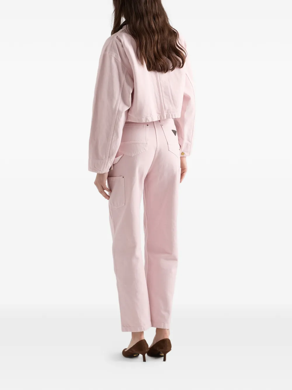 Prada Canvas broek Roze