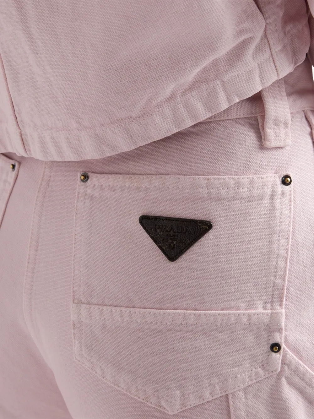 Prada Canvas broek Roze