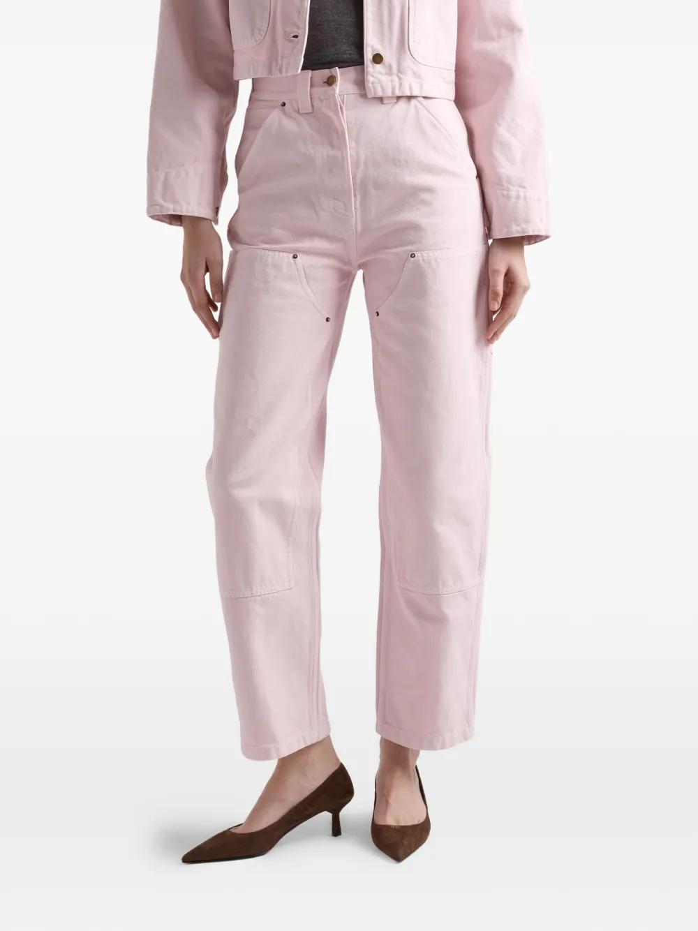 Prada Canvas broek Roze
