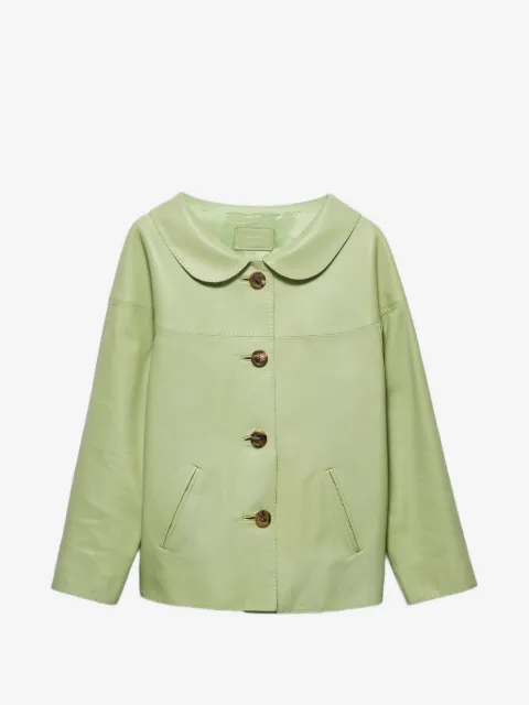 Prada Jaqueta de couro