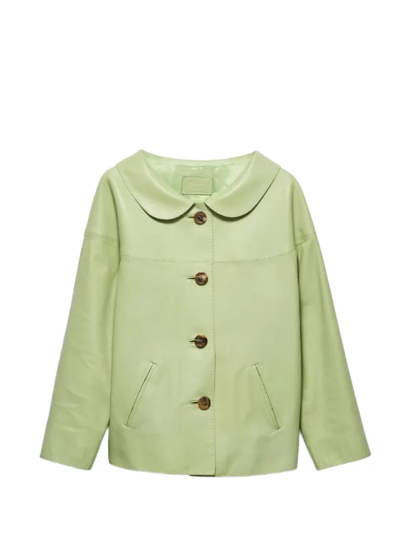 PRADA カーキ グリーンクロップドジャケット未使用 34102549_65081262_600.jpg