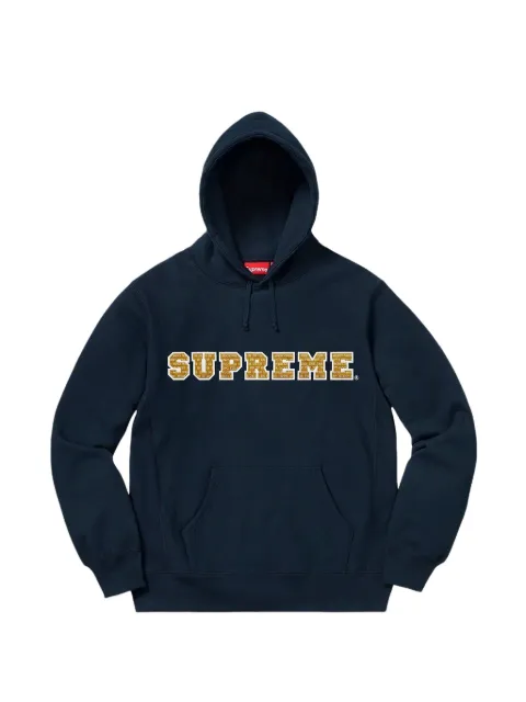 Supreme худи с логотипом