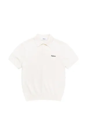 Supreme Twill Appliqué Polo Shirt | White | FARFETCH BH