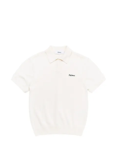 Palmes logo-embroidered polo shirt