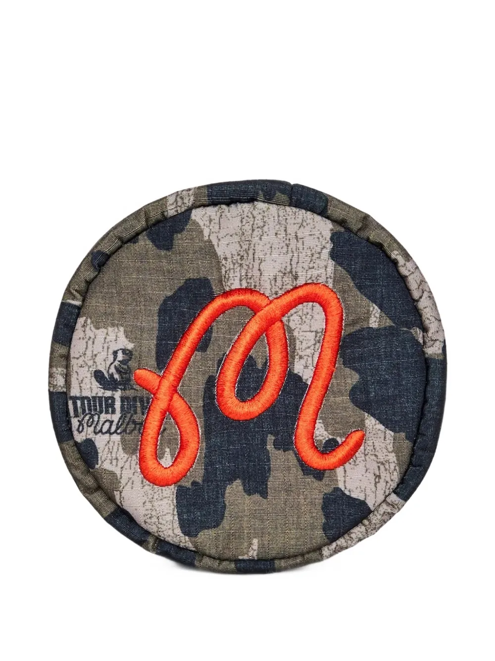 Logo-Embroidered Driver Cover