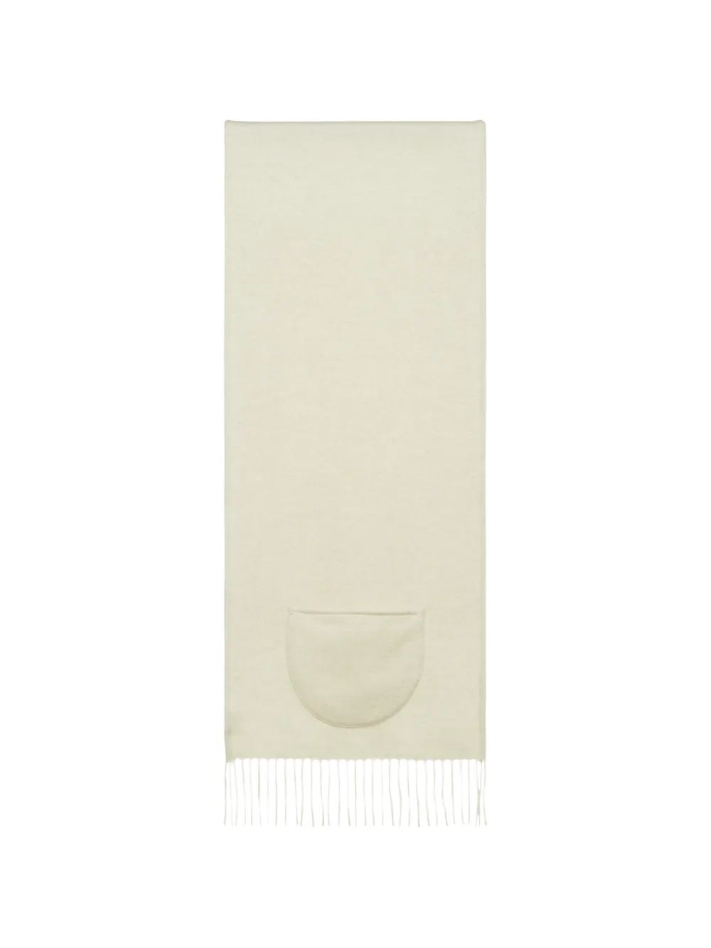  Alonpi Fringed Pockets Scarf - Neutrals 