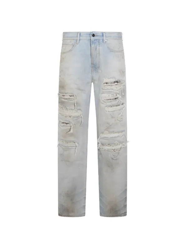 AMIRI MX1 Jeans | Blue | FARFETCH JO